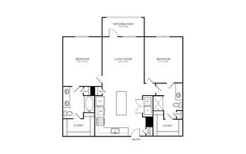 B2 1442 floor plan
