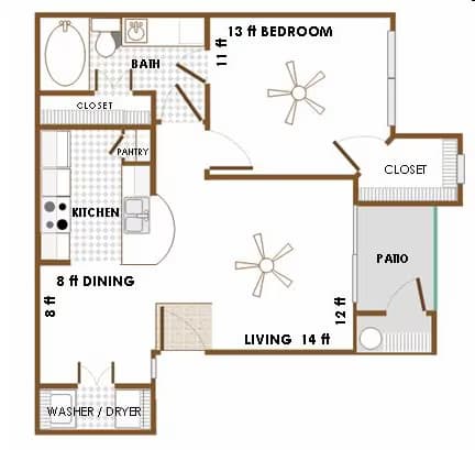 Unit 0915 1235 floor plan