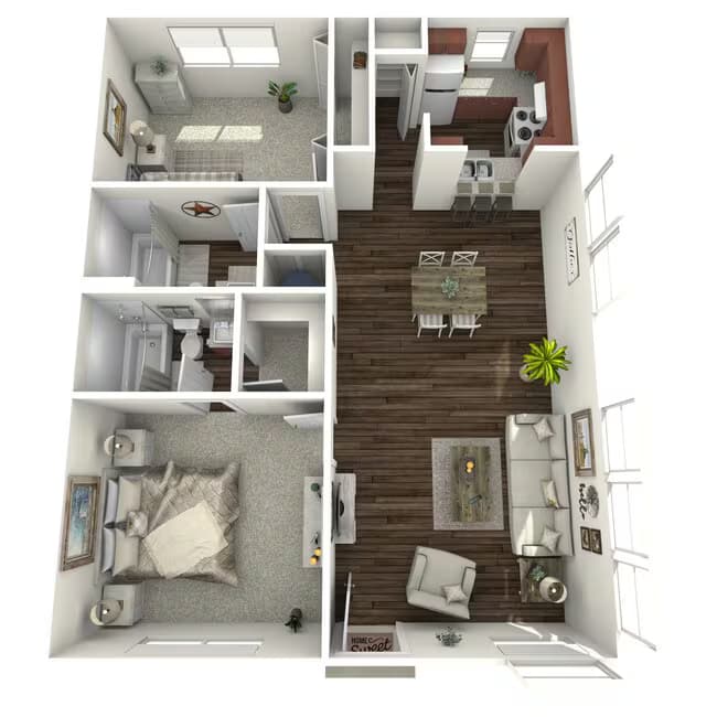 Unit 3011 3011 floor plan