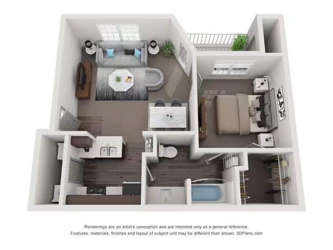 Unit 1121 817 floor plan