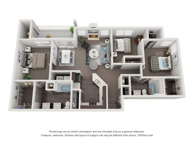 Unit 222 1227 floor plan