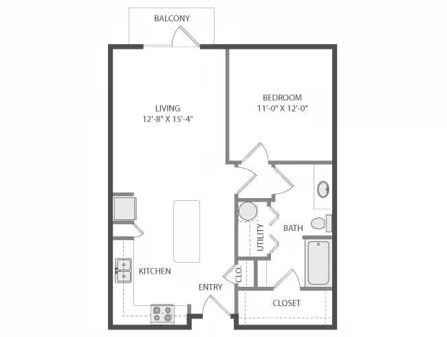 Unit 420 138 floor plan
