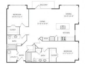 Shoal Creek 415 floor plan