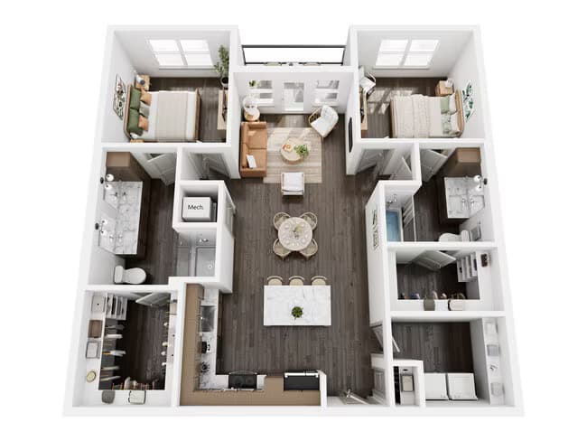 Unit 2309 2309 floor plan