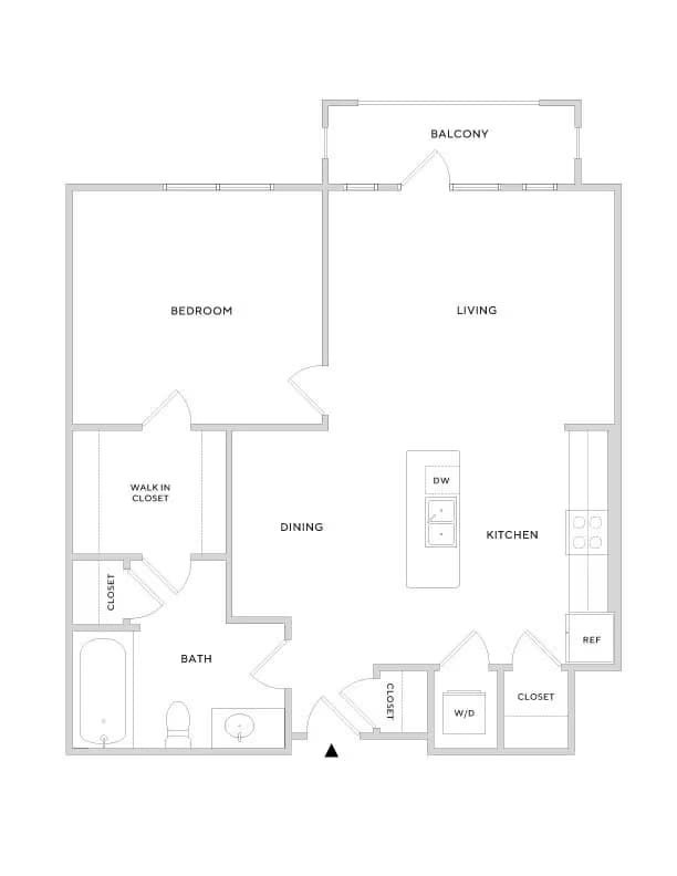 A1 Building 1-1101 floor plan