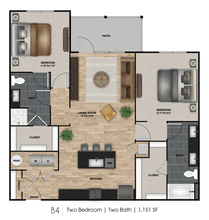 B4 1301 floor plan