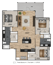 C1 1110 floor plan