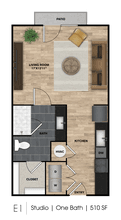 E1 10306 floor plan
