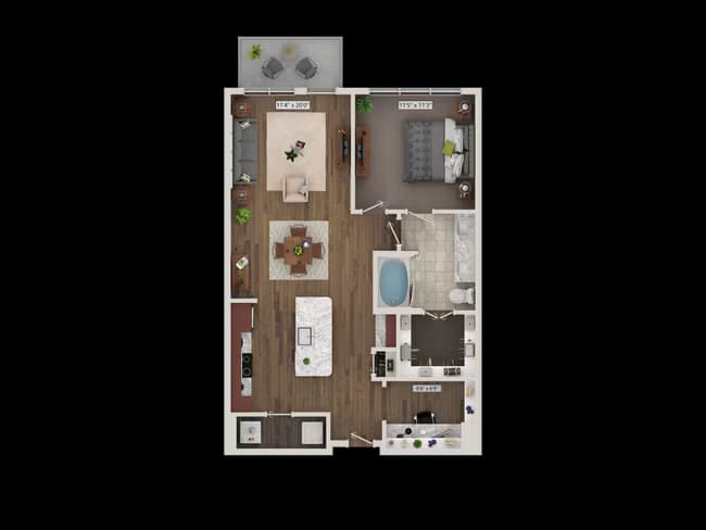 Unit 3143 3143 floor plan