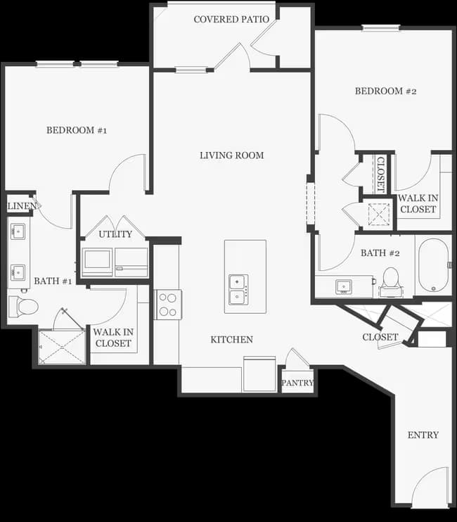 Unit 828 832 floor plan