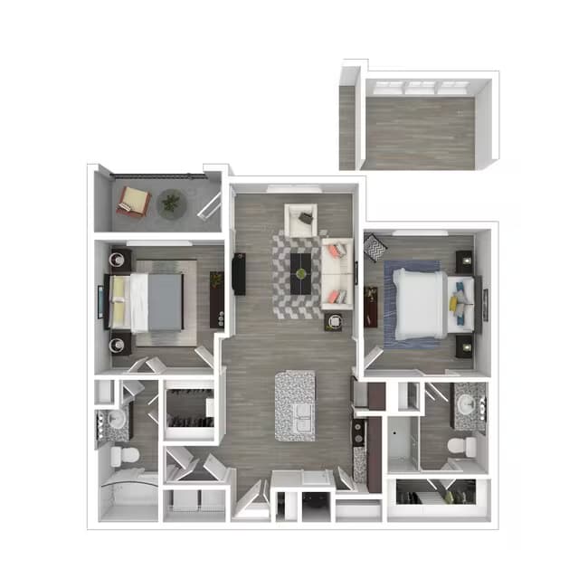 Unit 5106 3104 floor plan