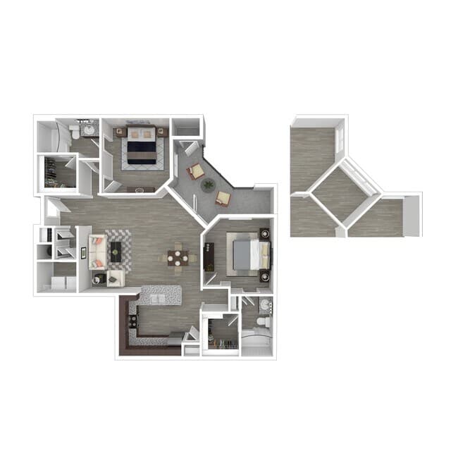 Unit 8408 8408 floor plan