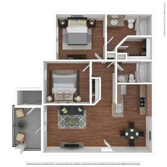 Unit 12204 12204 floor plan