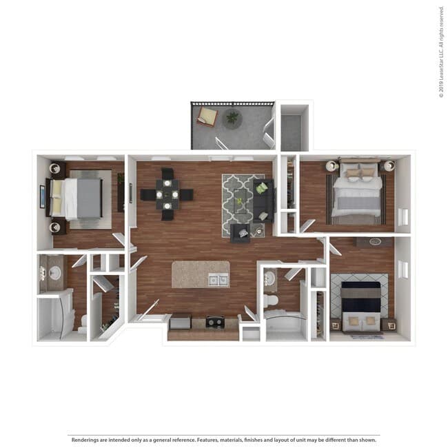 Unit 10102 10204 floor plan