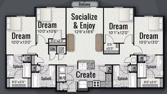 Unit Private Private floor plan