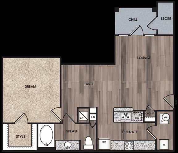 Unit 1233 1233 floor plan
