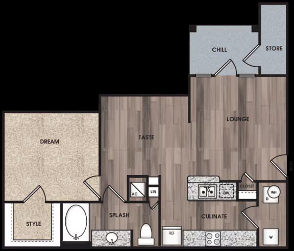 Unit 1130 1130 floor plan