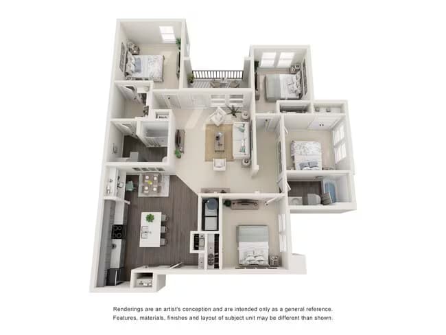 Unit 5-528 5-533 floor plan