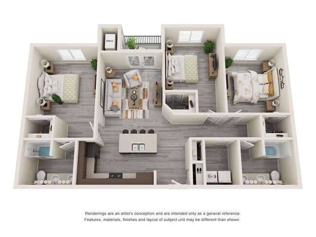 Unit 5301 1204 floor plan
