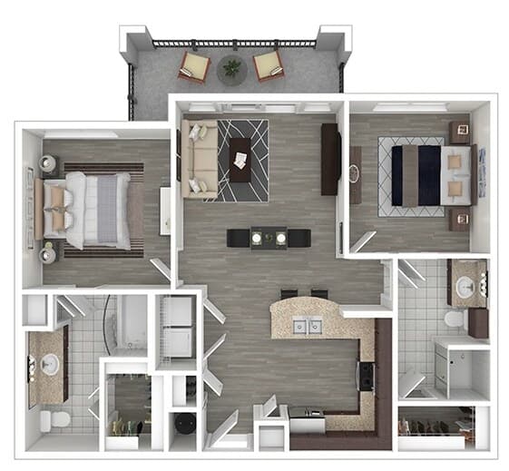 Unit 520 525 floor plan