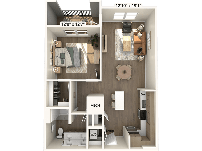 A5a-Finish2-767 008-8219 floor plan