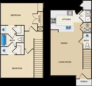 Unit 0305 0803 floor plan