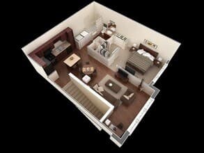 1x1 A1U 14214 floor plan