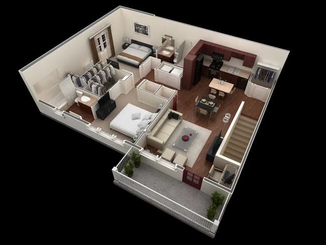Unit 15218 15218 floor plan