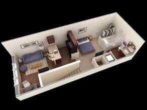 Studio 06206 floor plan