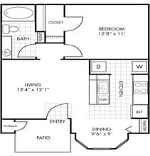 Aspen A1 1004 floor plan