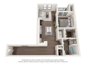 Unit A2_FHA 1216 floor plan