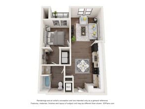 Unit A_FHA 2201 floor plan