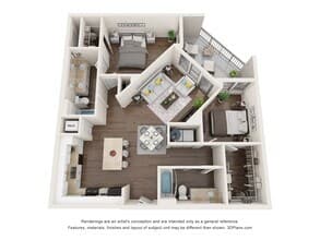 Unit B_FHA 1213 floor plan
