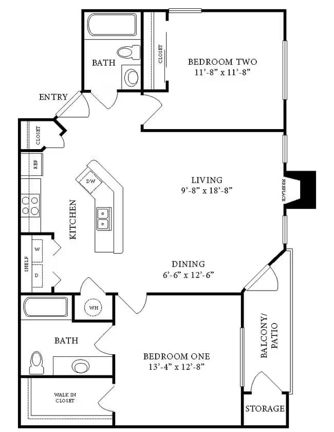 Unit 2606 2606 floor plan