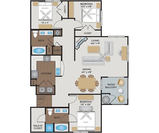 Unit 131 131 floor plan