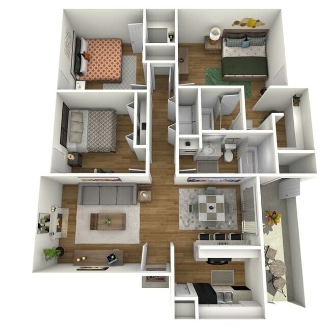 C1 1401 floor plan