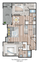B2 1733 floor plan