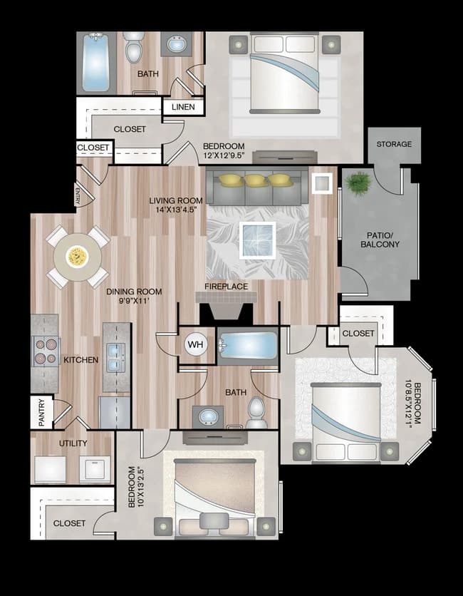 Unit 1521 1622 floor plan