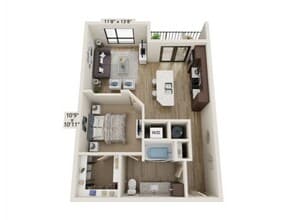A2 1407 floor plan