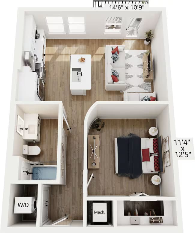 A1 09309 floor plan
