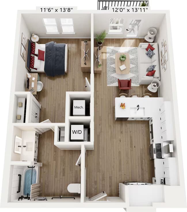 A2-HC 04103 floor plan