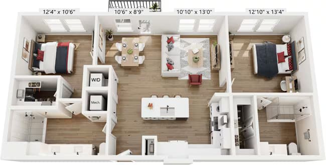 B2 07206 floor plan