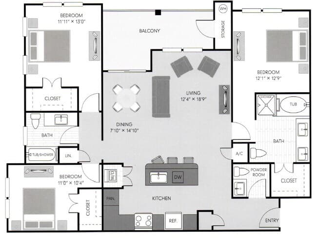 C1 7101 floor plan