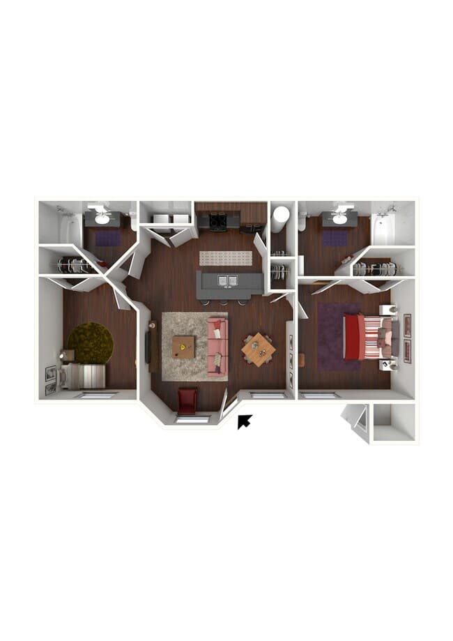 Unit 1-104 1-104 floor plan