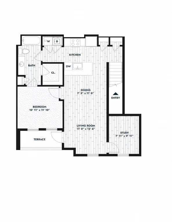 Unit 8305 8305 floor plan