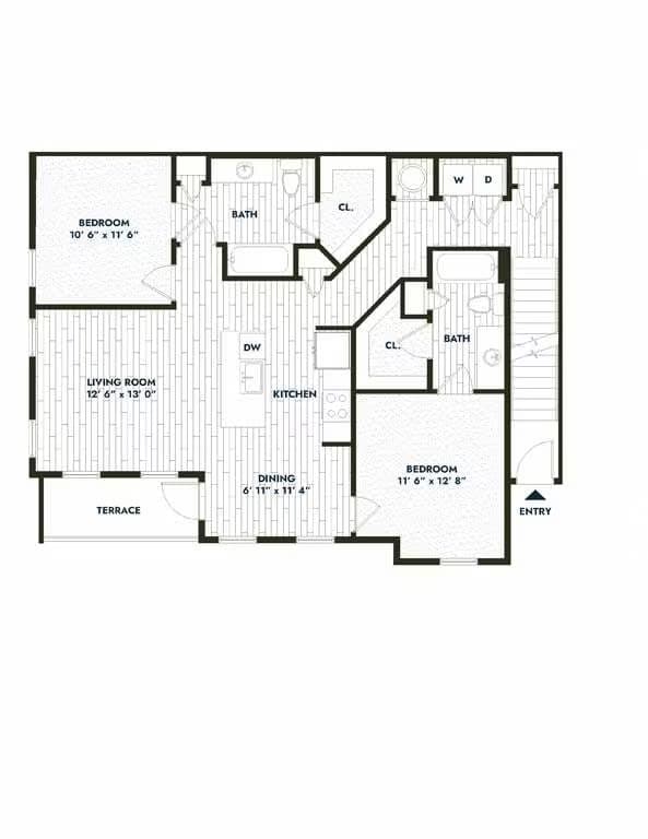 Unit 2201 3201 floor plan