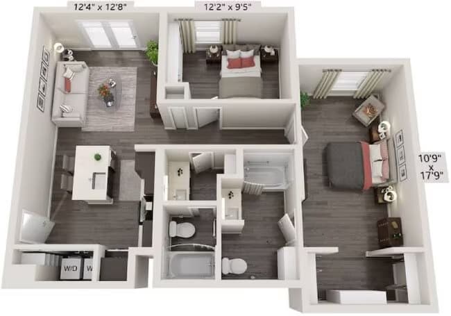 Unit 7208 7208 floor plan