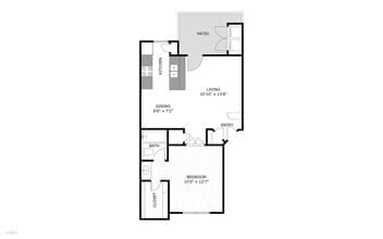 Unit 2-209 2-209 floor plan