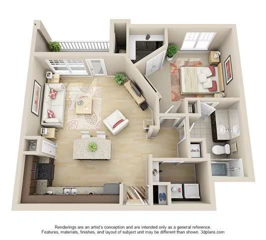 Unit 02-204 02-204 floor plan