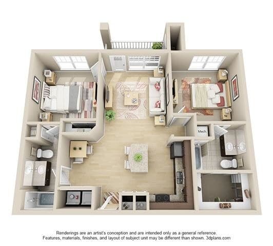 B1 10-204 floor plan